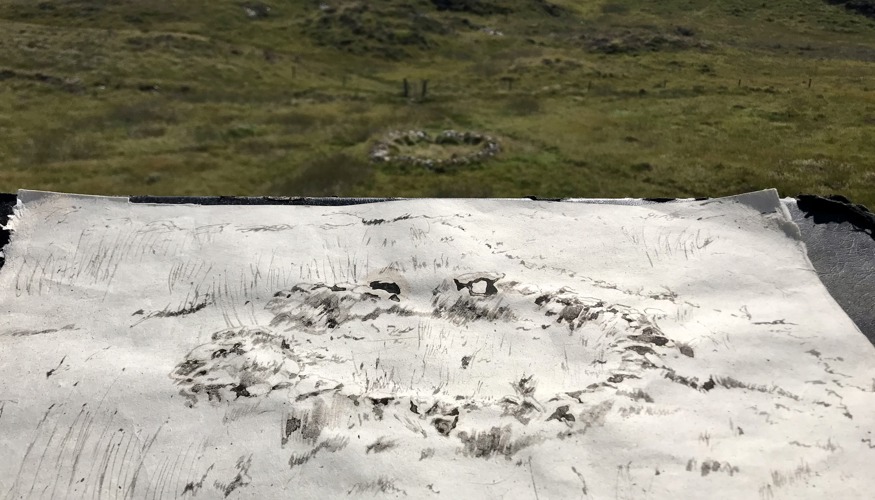 Sketch on Iona, Colmcille, 2022, Credit Alicia Hendrick