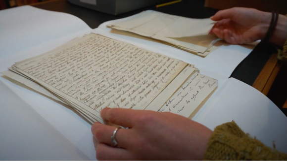 Rosanna Barracloughresidential intern with the Argyll Papers for Argyll Aspires CHARTS project