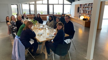 Àdhamh Ó Broin At Cove Park Event With Gaelic Writer Mairi Macleod, November 2022, Credit CHARTS