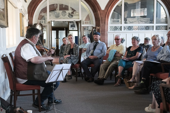 Cuairt Chaluim Chille // Touring St Columba Tour Launch at Campbeltown Museum 9 June 2023 (16)