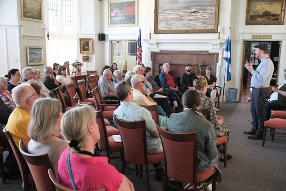 Cuairt Chaluim Chille // Touring St Columba Tour Launch at Campbeltown Museum 9 June 2023 (5)