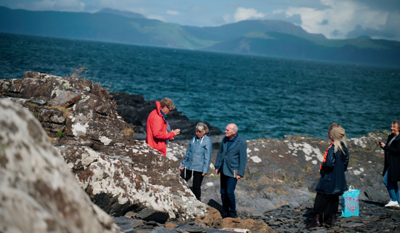 Expressing An Island, Patrick Corbett Geology Poetry Workshop July 2023, Film Still By Glenda Rome (1)