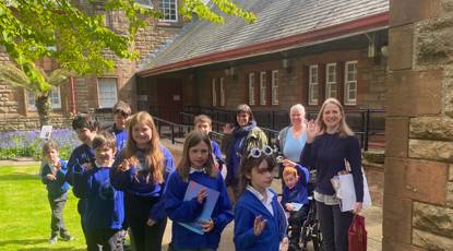 Clachan Primary In Museum Garden, Wild Escape 2023