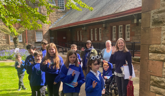 Clachan Primary In Museum Garden, Wild Escape 2023