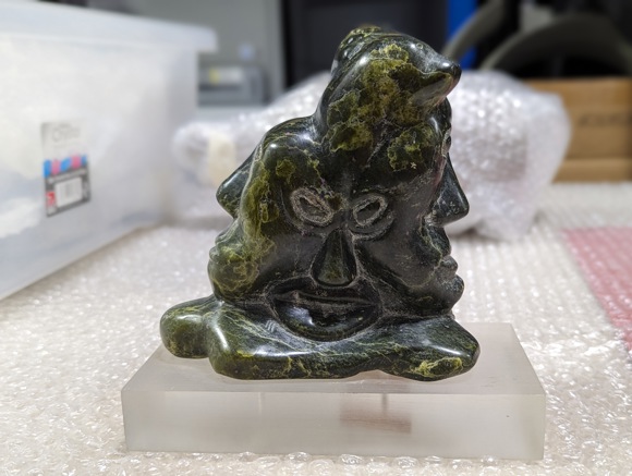 Natak, Four Heads At Lochgilphead Campus. Argyll Collection, Credit Rosalyn Mckenna