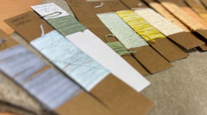 From The Ecocreative Cluster Nettle Circle (International) Exhibition At Oban Library (17.02.2024) Credit CHARTS