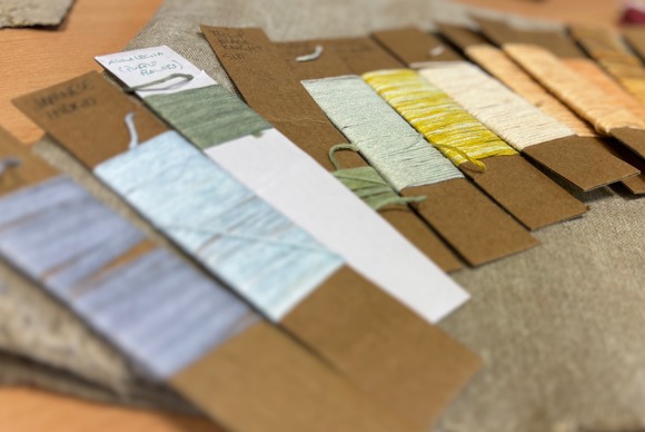 From The Ecocreative Cluster Nettle Circle (International) Exhibition At Oban Library (17.02.2024) Credit CHARTS