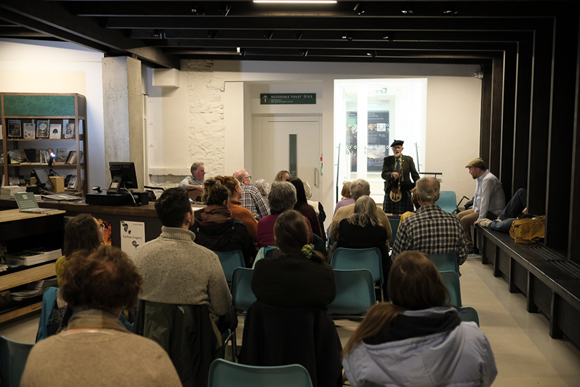 Cuairt Chaluim Chille St Columba Travels To Kilmartin Opening 2024, James Macdonald Reid, Credit CHARTS