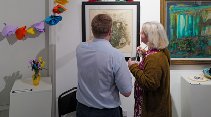 Awaken, The Argyll Collection Exhibition, Dunoon Burgh Hall, April 2024 Credit CHARTS(27)