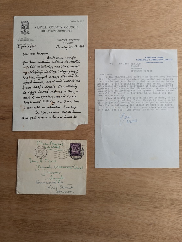 The Argyll Collection Archives.Archives Courtesy Of The Tyre Family. July 2024. Credit CHARTS.