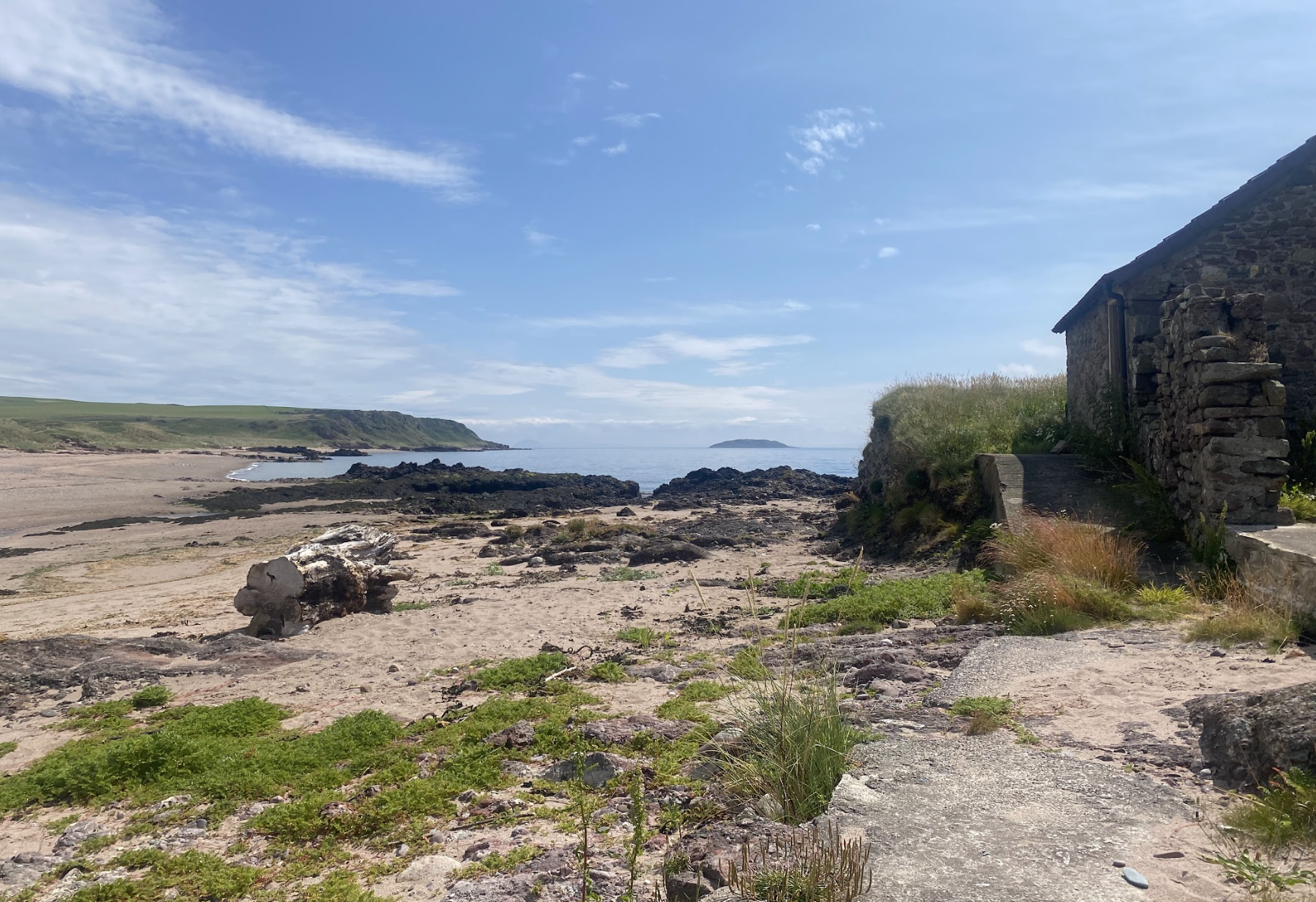 SCAPE Trust Survey At Dunaverty, July 2024, Credit Muriel Mackaveney : CHARTS