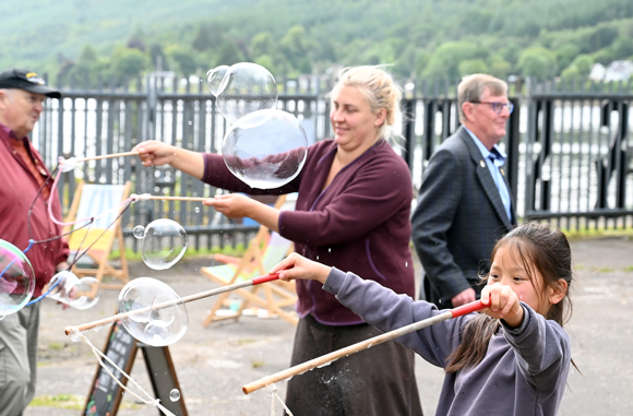 Garelochhead, Community Day, Shelter, August 2024. Credit Emma Henderson 2