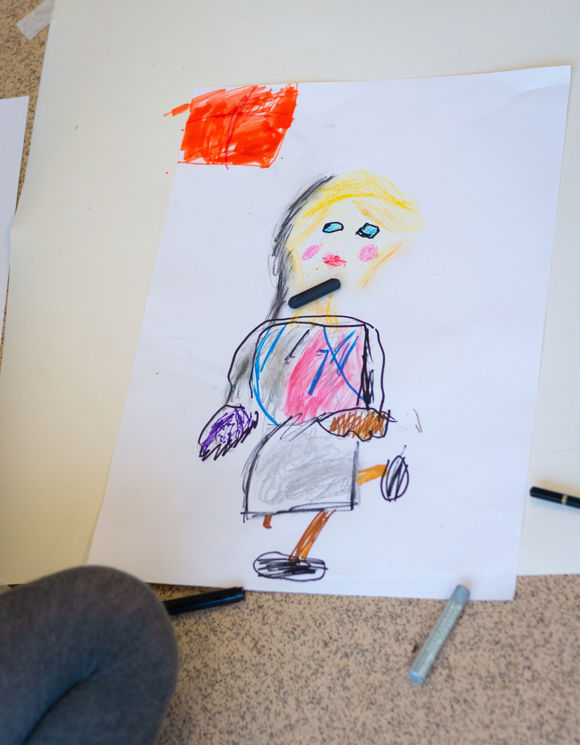 The Superpower Of Looking With Art UK, The Reconnected Team At Glenbarr Primary School, October 2024. Credit CHARTS Sam Kilday(7)