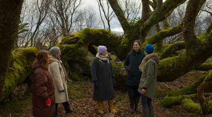Ràmh Beacons, Grafting Connections, Mull, January 2025. Credit Rutger Emmelkamp