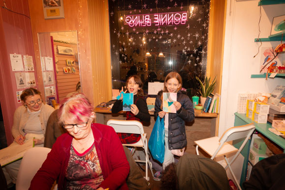 Ràmh Beacons, Bonnie Bookbinding With ATLAS Arts, Bute, January 2025. Credit Sam Kilday (1)