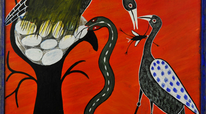 Title Naive Subject. Artist Mandu Mmatambwe Adeusi. Catalogue 70. Credit The Argyll Collection