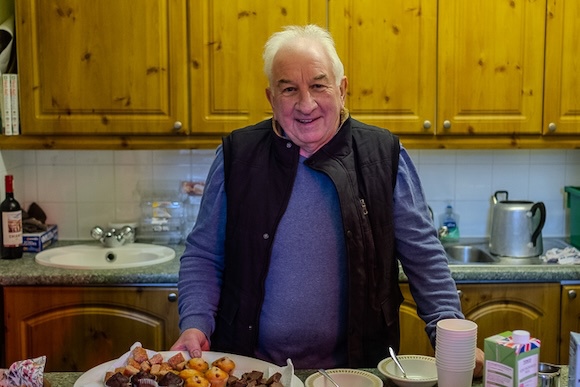 World Gaelic Week 2025 Skipness West Loch Graphics Image Hall Organiser Supporter Bill Mchugh