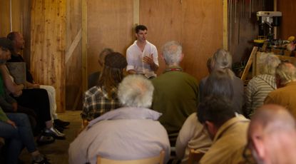 Ceanglan Chaluim Chille, Dr Alasdair C. Whyte Macillebhàin, August 2025, Credit Rutger Emmelkamp