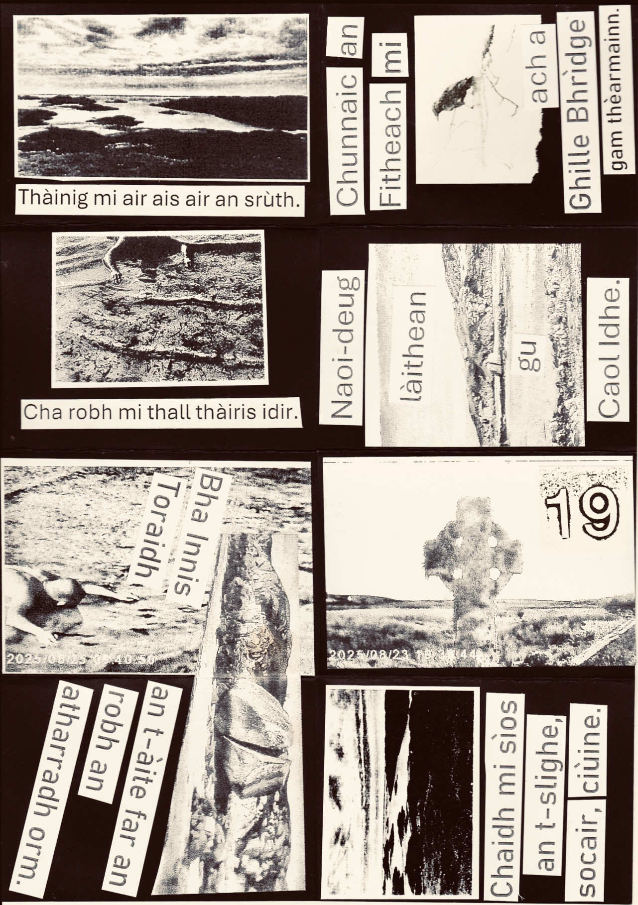 Zine 1 Ros Na Muile (Front).Credit Eòghann Mac Colla