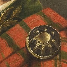 Brooch of Lorn in c. 1825 portrait of Sir John MacDougall of MacDougall.jpg